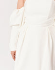 Audrey Mini Dress with Detachable Sleeves