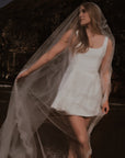 Sandy Trim Veil