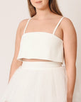 Anna Cropped Bandeau Top