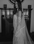 Austin Lace Trim Veil