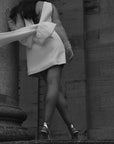 Ruched Tulle Fingerless Gloves