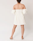 Audrey Mini Dress with Detachable Sleeves