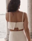 Anna Cropped Bandeau Top