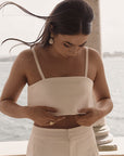 Anna Cropped Bandeau Top