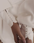 Audrey Mini Dress with Detachable Sleeves