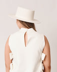 Boater Hat Ivory