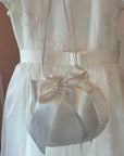 Communion Bag Ribbon Bow