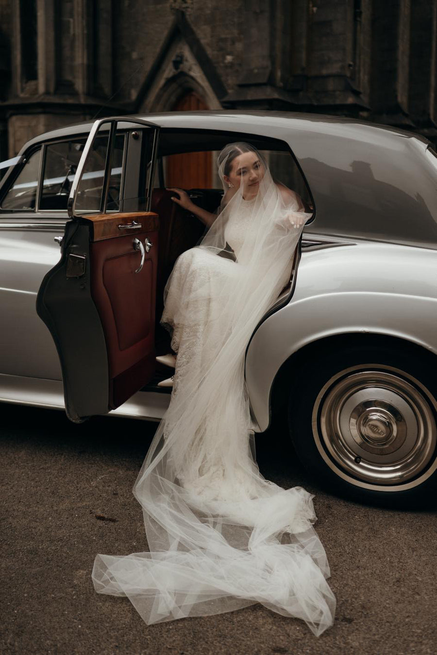 2 Tier Tulle Veil