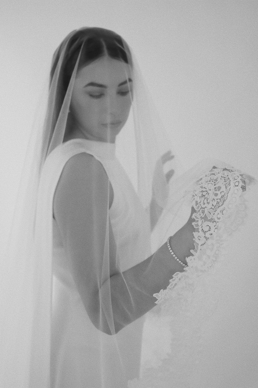 Lexi Corded Lace Veil