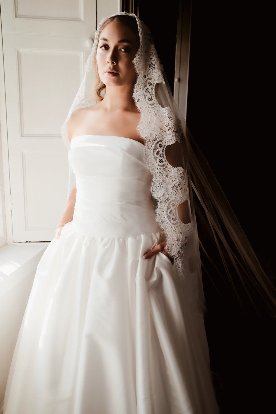 Reidy Mantilla Style Veil