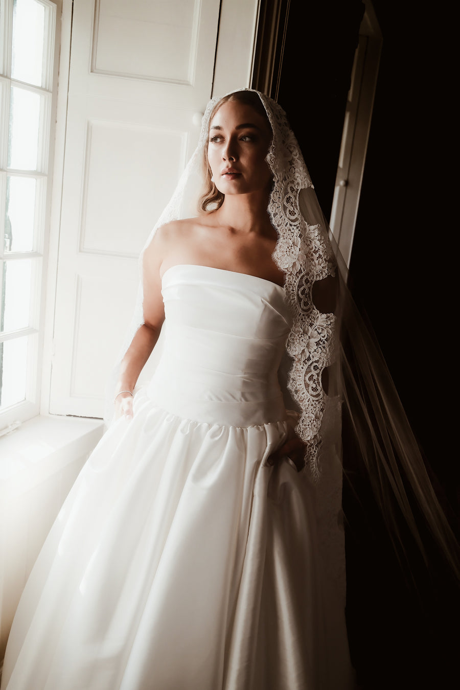 Reidy Mantilla Style Veil