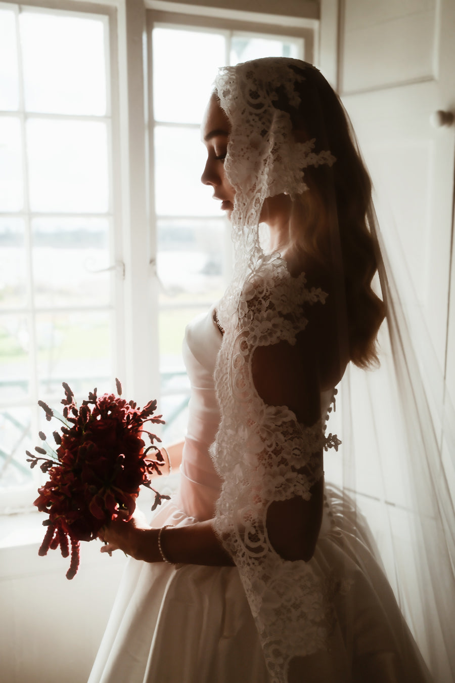 Reidy Mantilla Style Veil