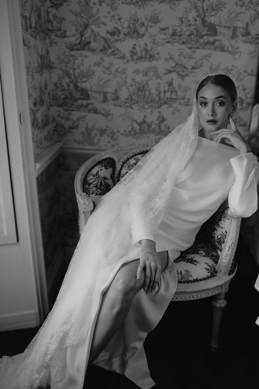 Abbott Lace Mantilla Style Veil