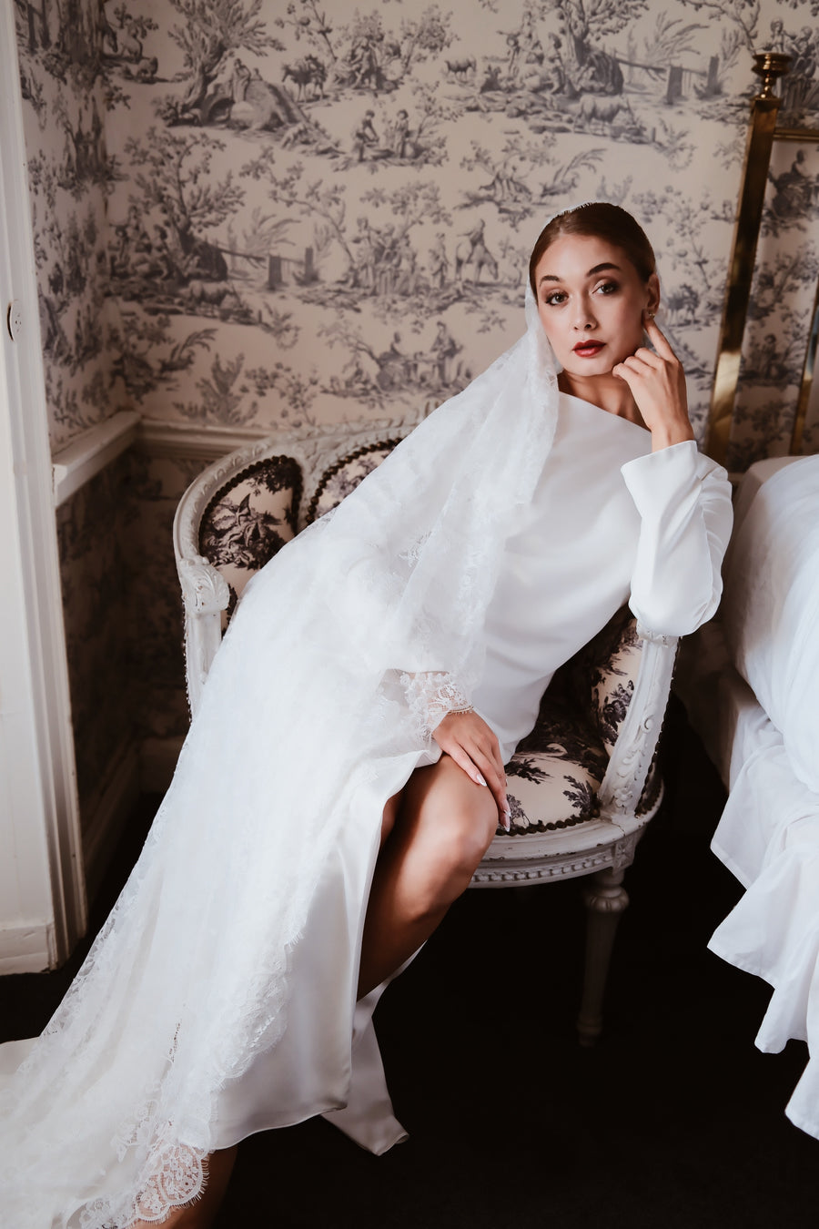 Abbott Lace Mantilla Style Veil